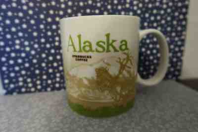 Starbucks ALASKA  Icon coffee mug Collectors Series Caribou Bear 2009 Older  - Sold on eBay Jul, 10th 2019 for $49.64