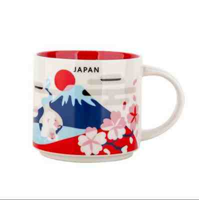 NEW 2018 Starbucks City Mug Cup You are here Series YAH Japan 14oz  - Sold on eBay Jul, 10th 2019 for $29.99
