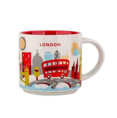 NEW 2018 Starbucks City Mug Cup You are here Series London, Europe 14oz - Sold on eBay Jul, 10th 2019 for $29.99