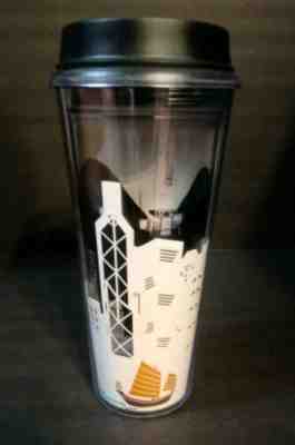 Starbucks Hong Kong 15th Anniversary Tumbler 3d Relief City View Travel 16oz EUC - Sold on eBay Jul, 9th 2019 for $29.99