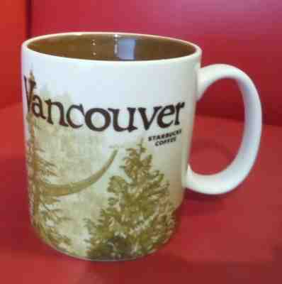 Starbucks Vancouver Icon City Mug 16oz Collectors Series 2009 Edition Coffee Cup - Sold on eBay Jul, 9th 2019 for $38.99