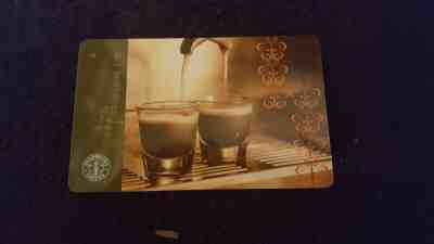 RARE! STARBUCKS 2003 Taiwan DOUBLESHOT Double Shot Gift Card MINT US Seller - Sold on eBay Jul, 9th 2019 for $36.33