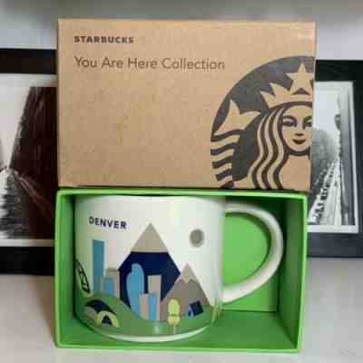 STARBUCKS COFFEE 2017 YAH You Are Here DENVER Collectors Series Mug 14 oz NIB - Sold on eBay Jul, 9th 2019 for $18.18