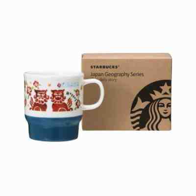 Starbucks Japan  Geography Series Okinawa Limited 355 ml mug shi-sa lion  shisa - Sold on eBay Jul, 9th 2019 for $24.50