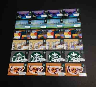 ???????? STARBUCKS GIFT CARD #6138/ #6168/ #6161/ #6154/ #6158  - LOT OF 24 PCS. NEW - Sold on eBay Jul, 9th 2019 for $32.99