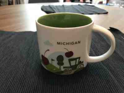 Starbucks “You Are Here” Collection Michigan 14 oz Coffee Mug - Sold on eBay Jul, 9th 2019 for $17.99