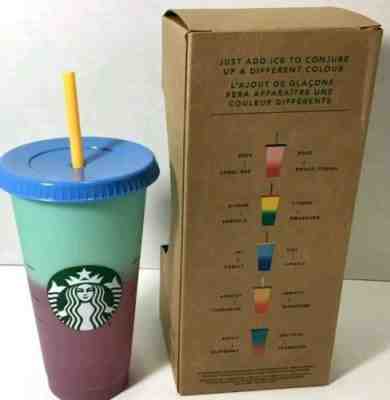 Starbucks Color Changing Cups ARCTIC TO RASPBERRY SINGLE CUP FREE SHIPPING  - Sold on eBay Jul, 9th 2019 for $24.99