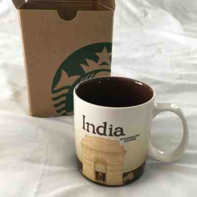 India Starbuck's Country Coffee Mug, New in Box with Sku# - Sold on eBay Jul, 9th 2019 for $19.99