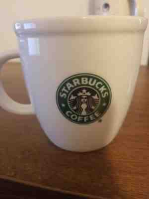 Starbucks 2007 Large Coffee Mug Tea Cup 16 Oz Giant X-Large White Starbucks Logo - Sold on eBay Jul, 9th 2019 for $17.99