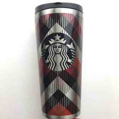 STARBUCKS 16oz Stainless Tumbler Classic Mermaid Logo (2014) - Sold on eBay Jul, 9th 2019 for $19.89