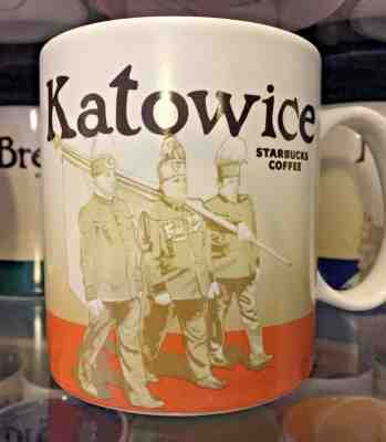 16oz Starbucks Coffee Global Icon Series City Mug Katowice Poland WITH SKU - Sold on eBay Jul, 9th 2019 for $24.99