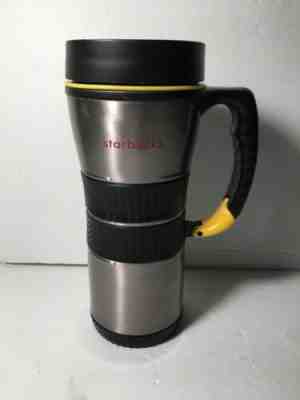 Starbucks Barista 2003 Stainless Steel Carabiner Coffee Tea Travel Mug 16oz - Sold on eBay Jul, 9th 2019 for $19.98