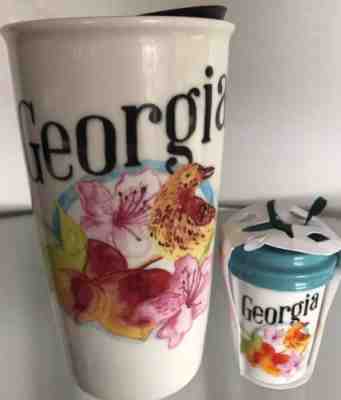 Starbucks Coffee Christmas Georgia Ceramic Tumbler Travel Ornament SET 2017 NEW - Sold on eBay Jul, 9th 2019 for $47.99