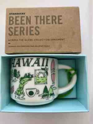 Starbucks 2oz Demitasse HAWAII BEEN THERE mug Ornament Mini Cup NIB w/SKU - Sold on eBay Jul, 9th 2019 for $16.95