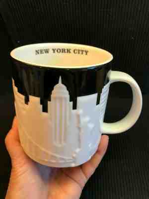 NEW YORK CITY STARBUCKS COFFEE MUG TAXI RELIEF SERIES 2012 NEW ORIGINAL STICKER - Sold on eBay Jul, 9th 2019 for $24.99