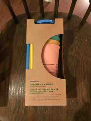 Starbucks Reusable Color Change Cold Cups - Sold on eBay Jul, 9th 2019 for $99.00