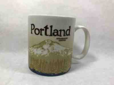 Starbuck’s Global Icon Series 2011 Portland 16oz Coffee Mug Cup - Sold on eBay Jul, 9th 2019 for $19.99