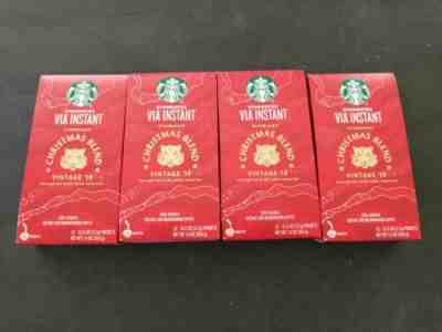 48 Starbucks Via Instant Christmas Blend Vintage Rare Aged Sumatra Coffee 2018  - Sold on eBay Jul, 9th 2019 for $39.99