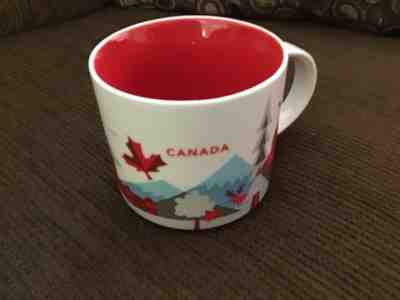 Starbucks Coffee 2018 CANADA Cup Mug You Are Here Series  14 oz  - Sold on eBay Jul, 9th 2019 for $19.95