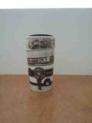 New 2016 Starbucks Pike Place Travel Mug First Store Logo Ceramic - Sold on eBay Jul, 9th 2019 for $21.95