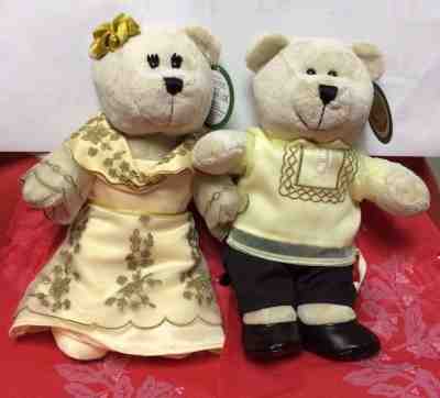 Starbucks Philippine Bearista Bear 140th & 141st Ed Boy & Girl Barong TagalogNEW - Sold on eBay Jul, 8th 2019 for $80.00