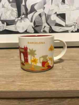 Starbucks mug Barcelona, You Are Here  - Sold on eBay Jul, 8th 2019 for $23.50