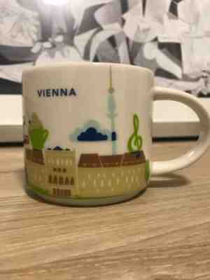STARBUCKS You Are Here Collectors Mug Cup: VIENNA AUSTRIA 14 fl oz - Sold on eBay Jul, 8th 2019 for $22.99