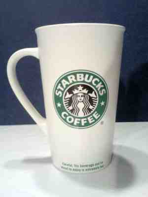 STARBUCKS GREEN MERMAID LOGO 2005 COFFEE LATTE CERAMIC MUG 14 Oz. - Sold on eBay Jul, 8th 2019 for $15.20