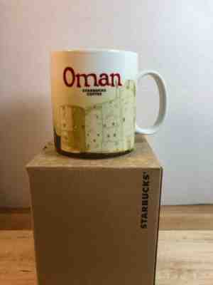 OMAN Starbucks Coffee 2014 CITY ICON  SERIES MUG  CUP 16 oz - Sold on eBay Jul, 8th 2019 for $49.99