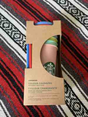 Starbucks Colour Changing Reusable Cold Cups - Set of 5 - BRAND NEW  - Sold on eBay Jul, 8th 2019 for $64.95