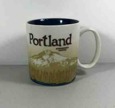 2009 Starbucks PORTLAND, OREGON Collectors Series City Coffee Mug Cup 16 oz - Sold on eBay Jul, 8th 2019 for $24.99