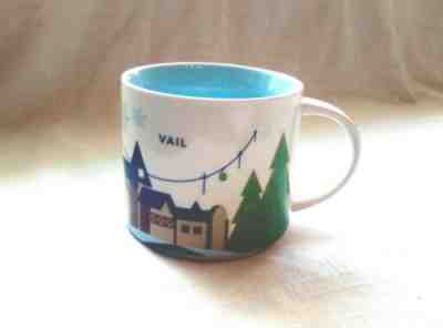 Starbucks YOU ARE HERE Collection Coffee Mug - Vail - FREE SHIPPING 14oz - Sold on eBay Jul, 8th 2019 for $21.99
