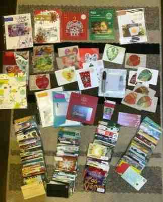 Lot x 220+ Starbucks Gift Cards Assorted MINT Canadian English French Variety - Sold on eBay Jul, 8th 2019 for $37.95