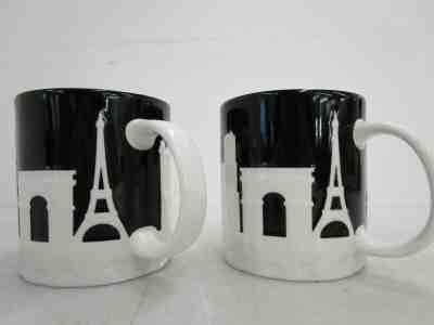 Lot 2 Paris 2011 3D Relief Collector's Series 16oz Starbucks Mugs - Sold on eBay Jul, 8th 2019 for $34.00