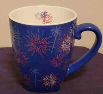 Starbucks Independence Day Fireworks Coffee Mug 4th of July - Sold on eBay Jul, 8th 2019 for $20.00
