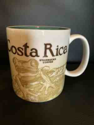 Starbucks Coffee Mug Costa Rica Global Icon Series - Sold on eBay Jul, 8th 2019 for $53.00