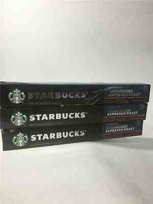 Starbucks Nespresso Espresso Roast Coffee Pods 30CT - Sold on eBay Jul, 8th 2019 for $16.50