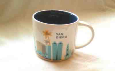 Starbucks YOU ARE HERE Collection Coffee Mug - San Diego - FREE SHIPPING 14oz - Sold on eBay Jul, 8th 2019 for $19.99