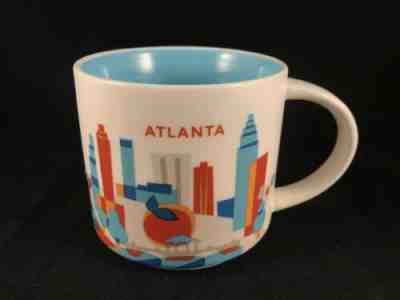New Starbucks Coffee Atlanta GA City Cup Mug "You Are Here" Collection 14Oz 2013 - Sold on eBay Jul, 8th 2019 for $18.00