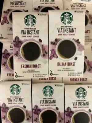 starbucks via ready instant 104 single Packets Mixed + Star rewards - Sold on eBay Jul, 8th 2019 for $52.99
