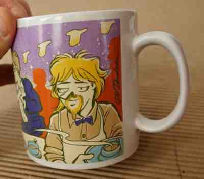 1999 STARBUCKS COFFEE MUG - Tour De Java by Gary Trudeau 20oz - Sold on eBay Jul, 8th 2019 for $30.00