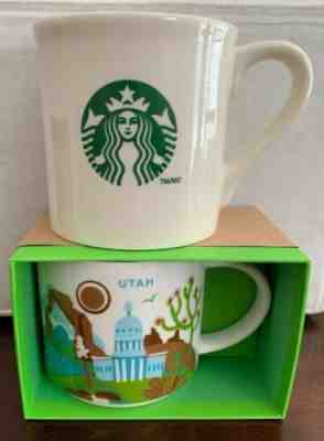 Starbucks Utah You Are Here Coffee Mug Cup Collection & 2013 Mermaid Mug 14oz - Sold on eBay Jul, 8th 2019 for $15.00