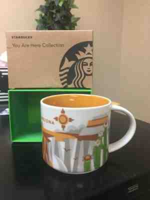 Starbucks 2015 RETIRED Arizona You Are Here Collection Coffee Mug 14oz NEW  - Sold on eBay Jul, 8th 2019 for $21.99