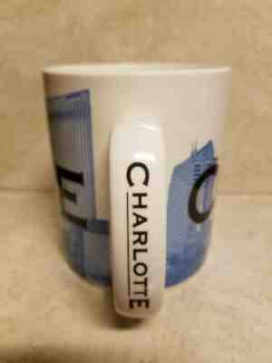 Starbucks CHARLOTTE City Mug Skyline Series Barista Series One 2002 18 oz   - Sold on eBay Jul, 8th 2019 for $17.25
