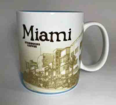 Starbucks 2011 Miami Global Icon Series Collectors Edition Mug 16 oz City Water  - Sold on eBay Jul, 8th 2019 for $32.00