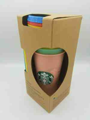 NEW Starbucks 2019 Color Changing Reusable Cold Cup Tumblers 5 Cups Venti 24oz - Sold on eBay Jul, 8th 2019 for $79.95