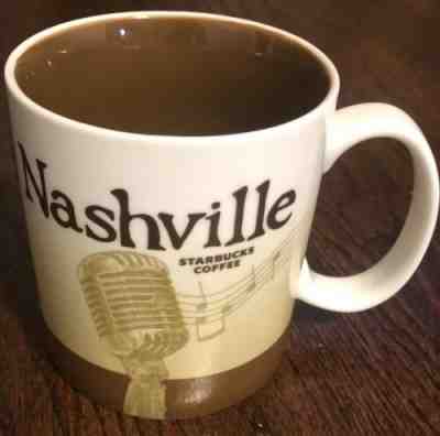 2012 STARBUCKS NASHVILLE GLOBAL ICON SERIES COFFEE TEA CUP MUG - Sold on eBay Jul, 7th 2019 for $15.50