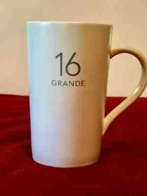Starbucks 2011 Ceramic Grande 16 oz Matte White Coffee Latte Mug Cup Siren Logo - Sold on eBay Jul, 7th 2019 for $20.99