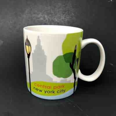 Starbucks Central Park New York City Coffee Mug 18oz Collectible Cup 2007 - Sold on eBay Jul, 7th 2019 for $17.50