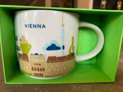 Vienna Austria Starbucks Mug YAH (You Are Here) - New In Box - Sold on eBay Jul, 7th 2019 for $20.49